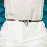 Sarobey Clothing Apparel and Culture Belt PE Silver